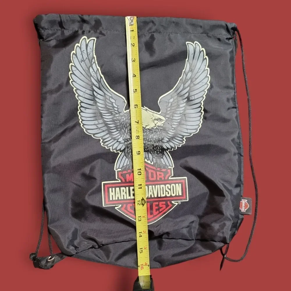 Harley Davidson Licensed Drawstring Bag